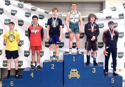 rriderathletics's tweet image. Two Young Rough Rider Wrestlers Qualified to the OAC State Championships.  Ryan Taylor (8th Grade) Placed 4th at his District Tournament. Noah Catanese
(6th grade) Placed 4th at his District Tournament as well.