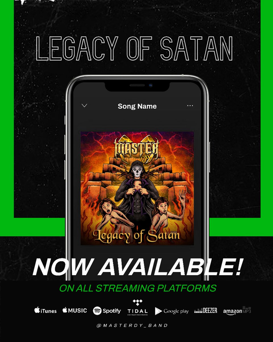 gcostagt's tweet photo. Time to listen to @MasterDy_Band new song! Come on 🤘🎸
#masterdy #satanicpowermetal #femalefronted #metalblade #metalbladerecords #metalhammer #hardrockmagazine #metalqueen https://t.co/R2utwJT3yN