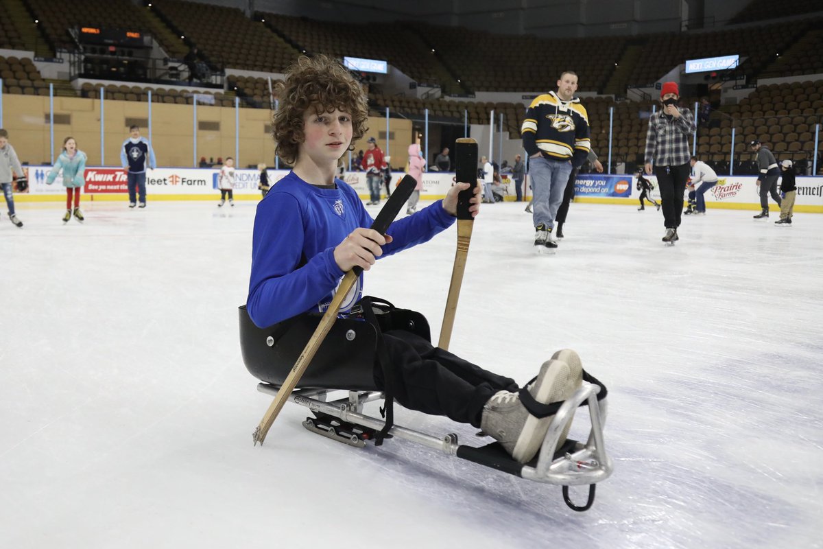 A very special thanks to our friends at <a href="/WASAadaptsports/">WASAadaptivesports</a> for bringing sleds for our fans to try out!