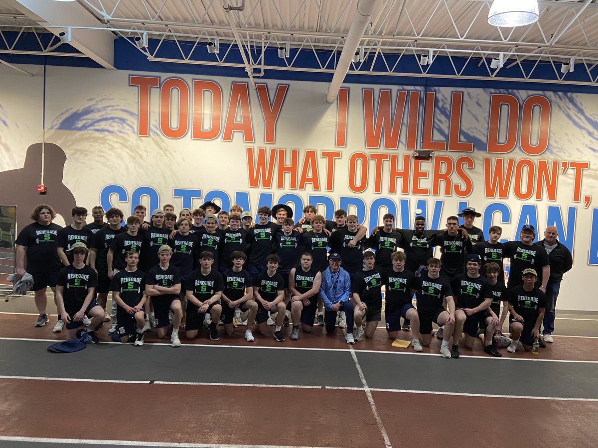 SHSrenegadesFB's tweet image. Great job to all the players who participated in our Bench a Thon &amp;amp; Combine!  Thank you to @TTRPerformance for hosting our event!  Great facility &amp;amp; great place to train!