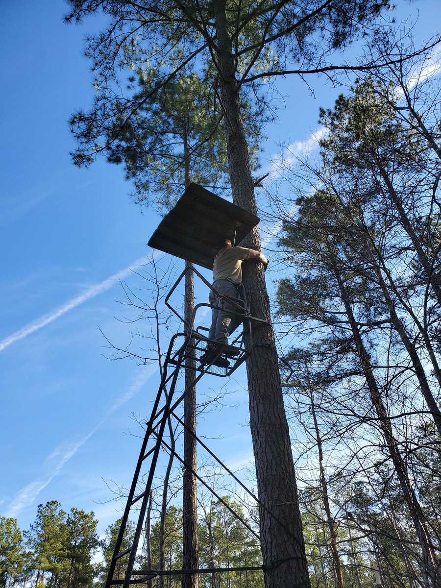SlaunchOutdoors's tweet photo. Put up a few new stands this weekend. https://t.co/RfbM5WpQCL