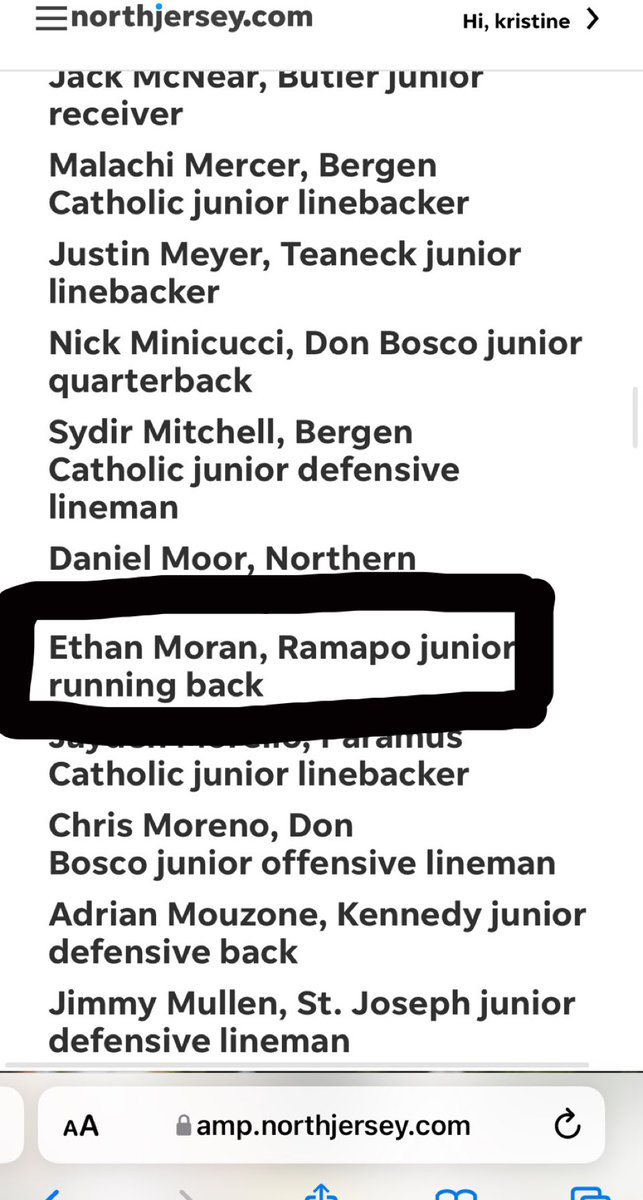 EthanMoran_8's tweet photo. Excited and humbled to be selected for the top players in north jersey to watch in the 2022 season! Still have a lot of work to do. @northjersey https://t.co/jSbcDipxYp