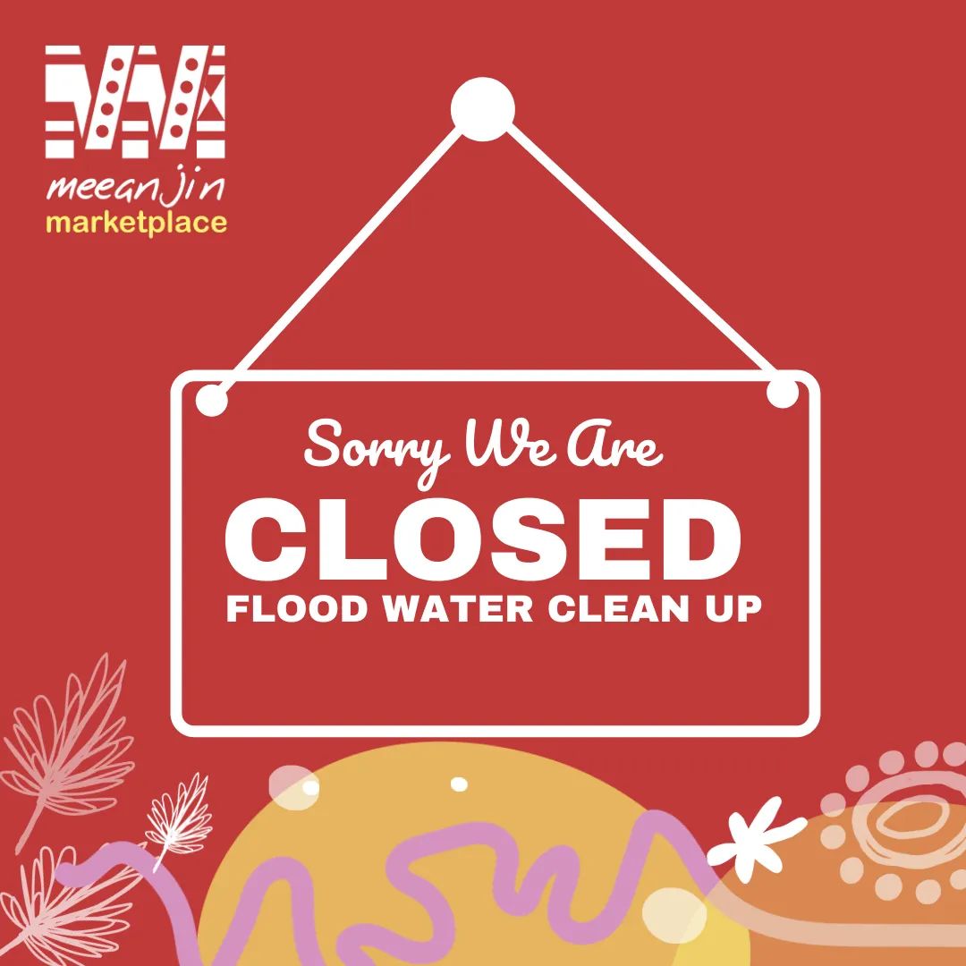 meeanjinmarkets's tweet photo. We regret to advise that the Meeanjin Markets shop at South Bank will be closed for flood cleaning until futher notice. We hope to be back by the end of the week. https://t.co/3eUlD4RpLz