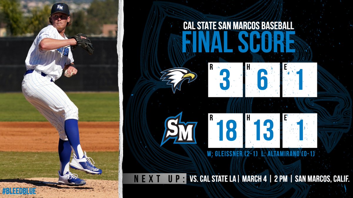 CSUSM Baseball tweet media