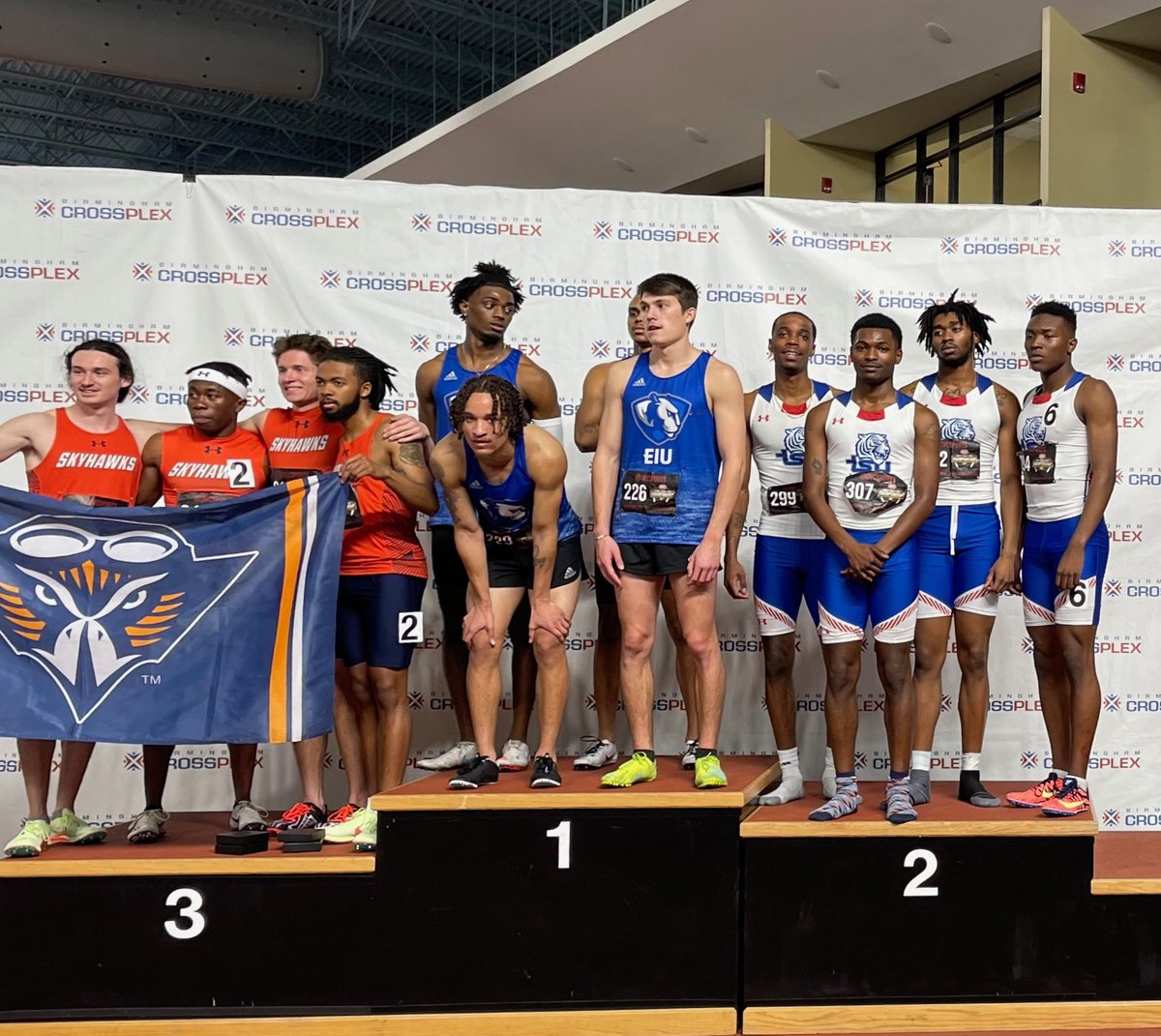 CoachEtienne's tweet photo. Proud of this young man @thaddeebb He is learning about a new chapter of life and having fun @TSUTigersTrack #800runner @OVCSports https://t.co/GGlzbbWsKK