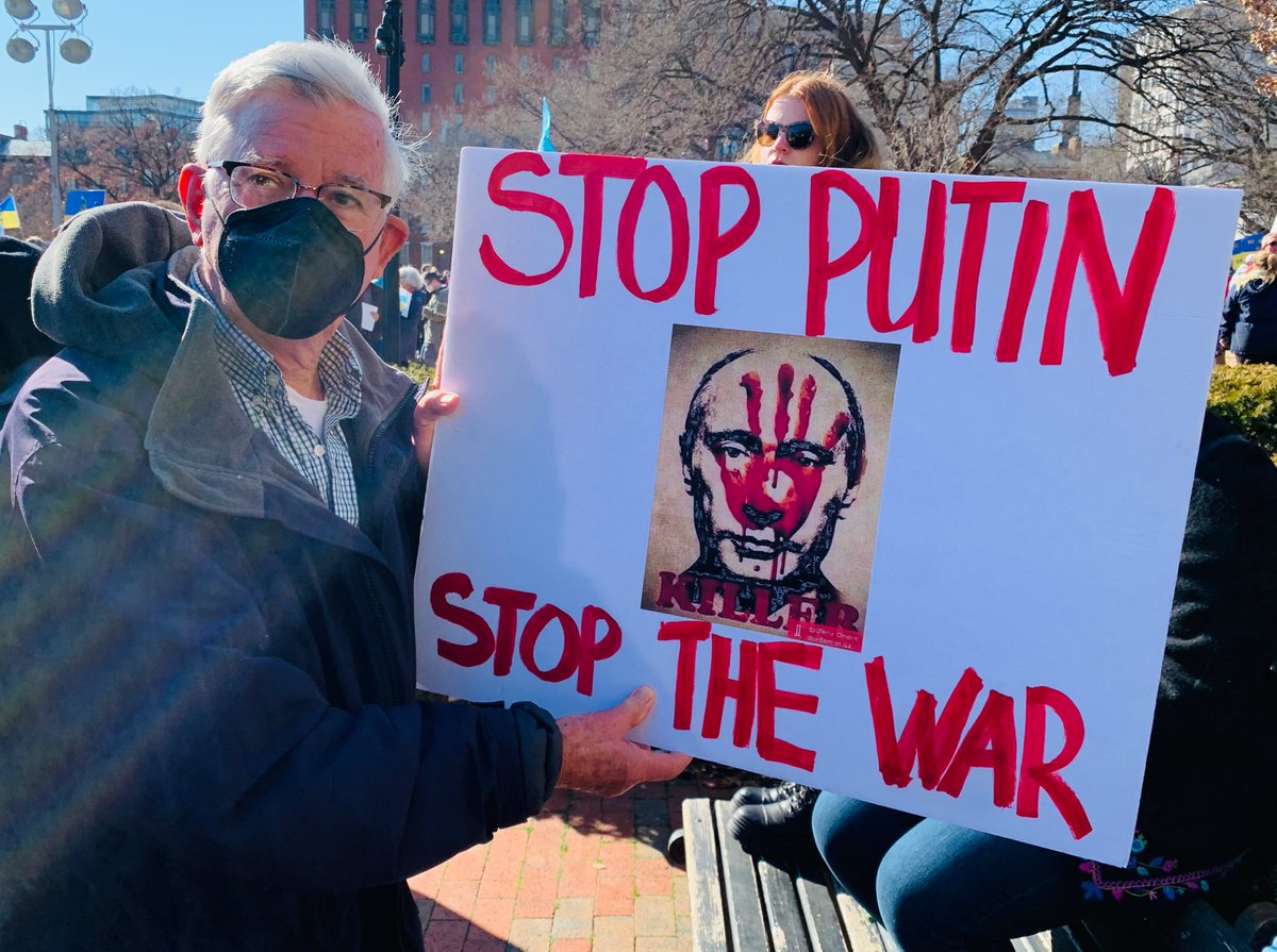 I am proud to march with Maryland's Ukrainians to stop Putin and defend freedom!