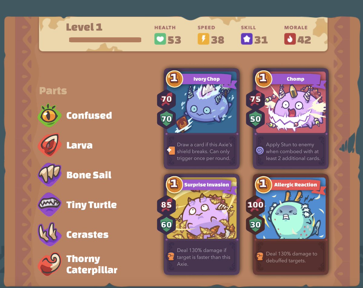 1 Axie Giveaway🎉

✅ Retweet &amp; Like this tweet
✅ Follow <a href="/Odoriko_bird/">Odoriko</a> &amp; <a href="/AxieInfinity/">Axie Infinity</a> 
⏰ Until March 6th 17:00(UTC)

I'm waiting for your likes and retweets!!
#giveaway #AxieInfinity #BCG