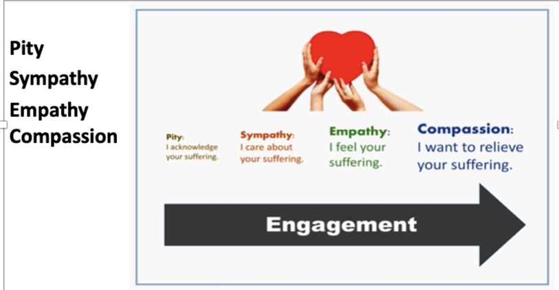 Difference Between Empathy and Sympathy - infographic