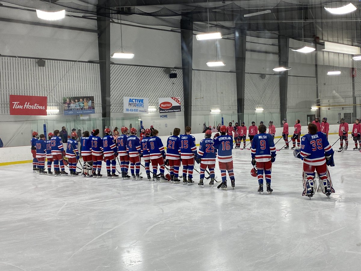 Tonight’s game vs <a href="/cac_hockey/">CanadianAthleticClub</a> supporting <a href="/LoisHoleHosp/">The Foundation</a>.  #believe #rac #racu18AA