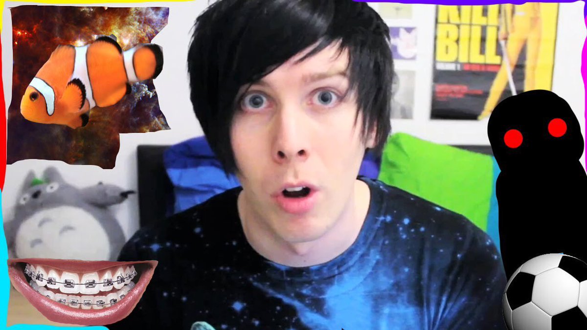 throwbackdnp's tweet photo. AmazingPhil uploaded: Why I was a weird kid! - 10 years ago today (February 27th 2012) https://t.co/6CV0oyDdfl