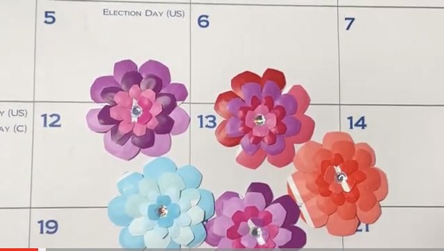 HazzellU's tweet image. Paper flower tutorial #paintchipsamples #creativetutorial #easycraft #pr... youtu.be/DZItKz0i2PM via @YouTube