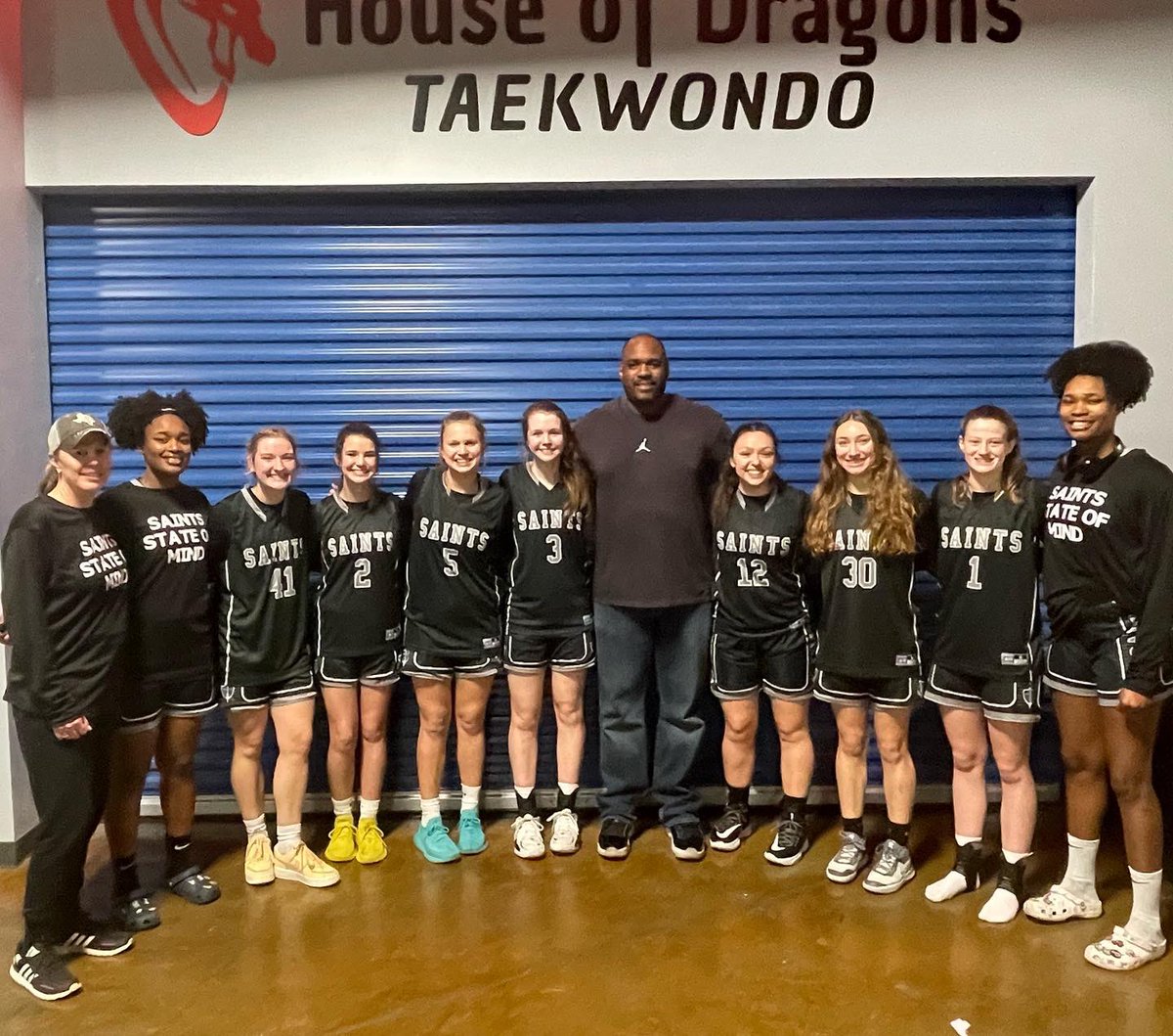 CtxSaints's tweet image. These gorgeous gals finished 4th in @NCHBCLive Big South Regional! They showed great grit, effort &amp;amp; toughness this weekend! We see what we’re capable of &amp;amp; where we stand compared to the nation’s elite!

#SaintsNation #SaintsStrong #WeJustGettinStarted #StayInTheMoment #Seniors