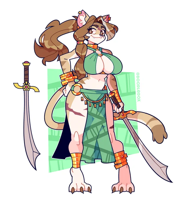 Character Redesign Comm for @redmagemorgan! 
