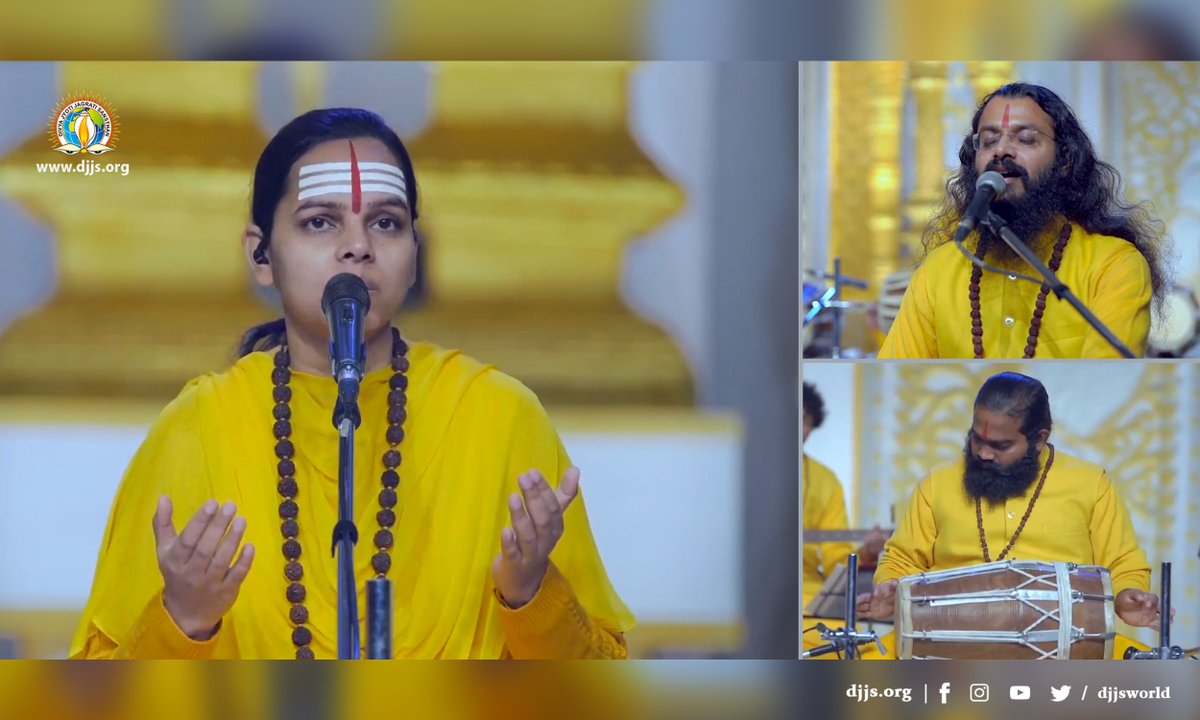 djjsworld's tweet photo. “It is easier to amass all worldly joy & even secure place in Heaven, but it is a #RareOpportunity to find company of #TrueSaints .” - Sundardas Ji
Check out post-program highlights of 92nd edition of #DJJSSatsangWebcastSeries - संत समागम दुर्लभ पाई!
Tap- https://t.co/6bGg2TZoNd https://t.co/NJrNXaRLgJ
