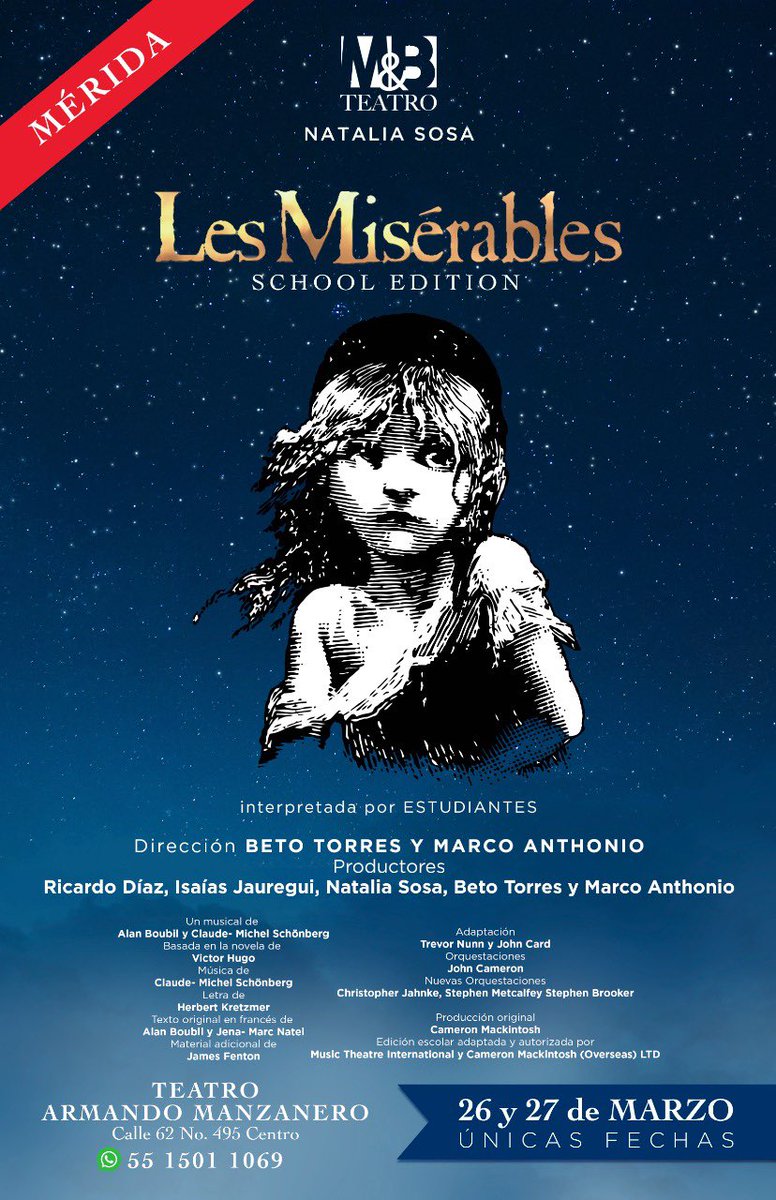 aaron_gamboa's tweet photo. Feliz de formar parte de este Musical 🎭Para informe de boletos y horario de funciones mándame Dm 🎭 https://t.co/cj4P5vscd0