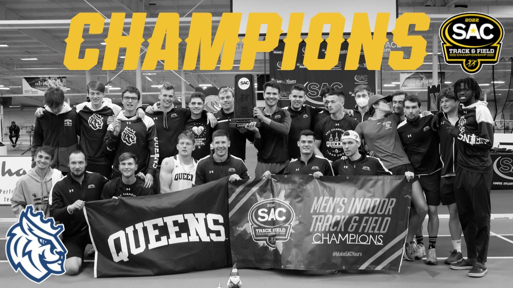 SAC_Athletics's tweet photo. Queens Men Capture 2022 Indoor Track & Field Championships!! #SACMITF #MakeSACYours
๐: https://t.co/U1atQvFUK6 https://t.co/gvFZ5ggSUC