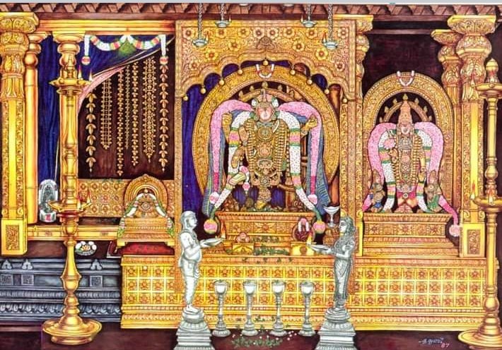 Anbilshanmugam's tweet photo. உலகின் முதல்வன் எம் பெருமான் ஆசியுடன் அன்பான சிவ காலை வணக்கங்கள் 🙏

#தேவாரம் - #மூன்றாம் #திருமுறை

3098) அந்தணர் வேள்வியும், அருமறைத் துழனியும்,

செந்தமிழ்க் கீதம��ம், சீரினால் வளர்தர,

பந்து அணை மெல்விரலாளொடும் பயில்வு இடம்

மந்தம் வந்து உலவு சீர் மா மழபாடியே. https://t.co/fgWapJyDva