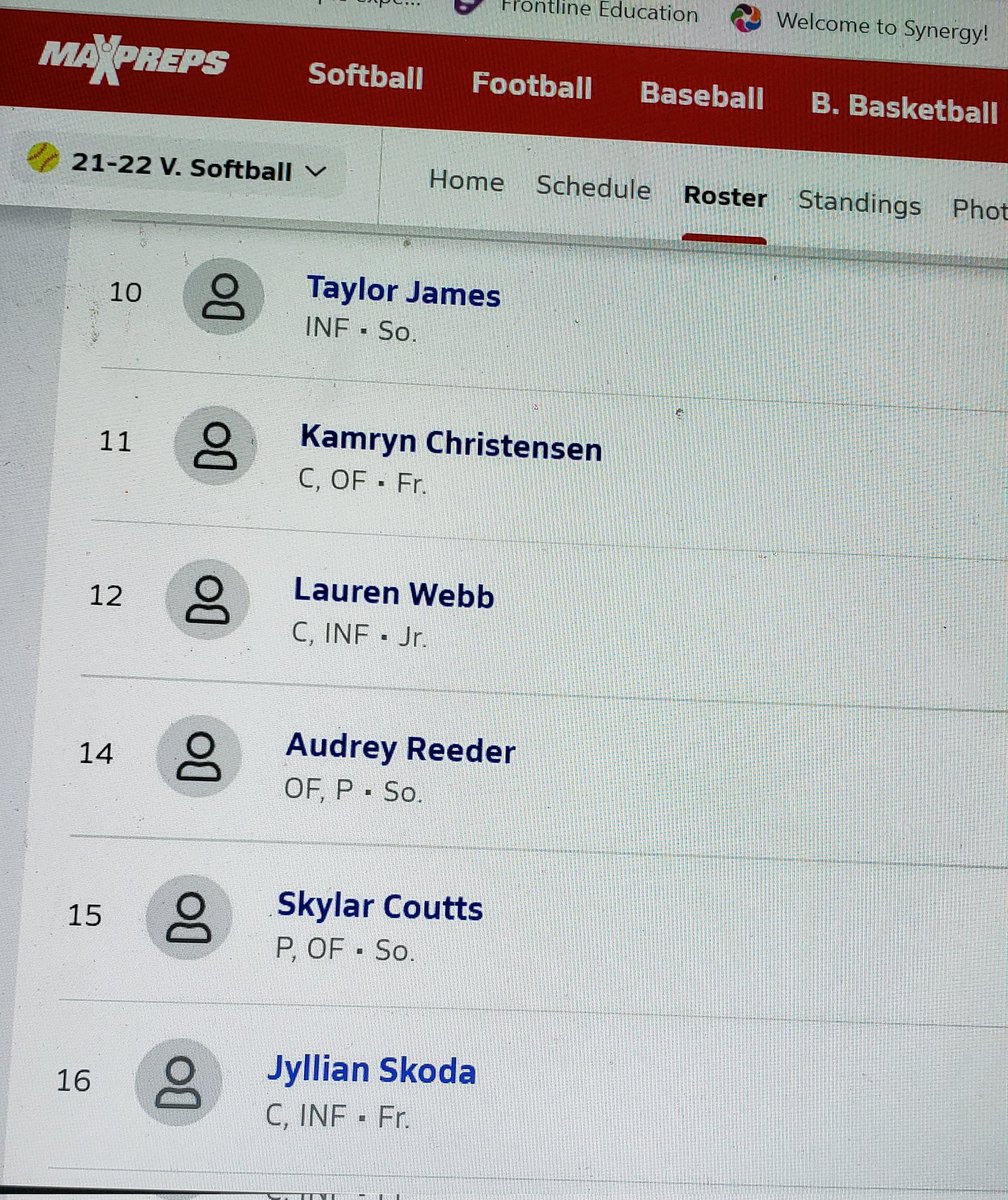AZPreps365Skoda's tweet photo. As sports writer I have used the hell out of @MaxPrepsPR since 2004; I was even the Arizona writer for the site for a handful of years.
And now I'm a proud dad that can see his daughter on a Varsity/JV roster roster. #CrazyTalk #HowInTheHell
@AZHSFB #Softball @AZPreps365 https://t.co/nmp6NfAfM7