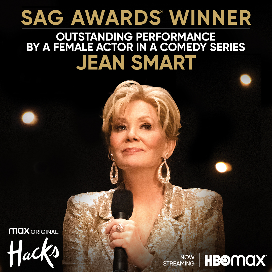 HBO Max on Twitter "Congratulations to Jean Smart of Hacks on her 