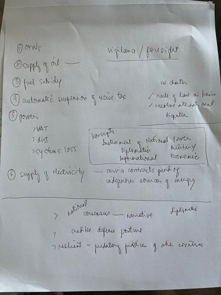 manilabulletin's tweet photo. LOOK: Presidential candidate Leni Robredo shared her notes from CNN's debate yesterday.
"Posting these for posterity. My notes from last night’s debate. 
The challenge is always how to encapsulate all you need to say in the 1.5 minutes given to you. 

📷 Leni Robredo/Facebook https://t.co/iBT7ER78Hc