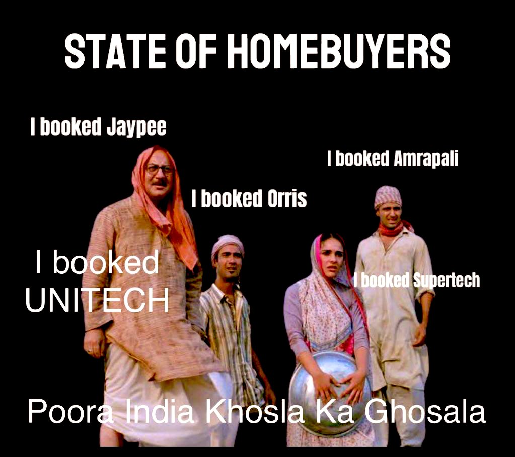 amitguptaHR's tweet photo. Dear @PMOIndia @Secretary_MoHUA Sir. 
Good Morning 🙏💐
Kindly review high power committee report of 2018 and help #CheatedHomeBuyers 
Home Buyers life is getting miserable by every passing year and day. Have a good day ahead. #Jaypee #Amrapali #Unitech #Spirewoods #LaResidentia https://t.co/eLPYwpCl3z