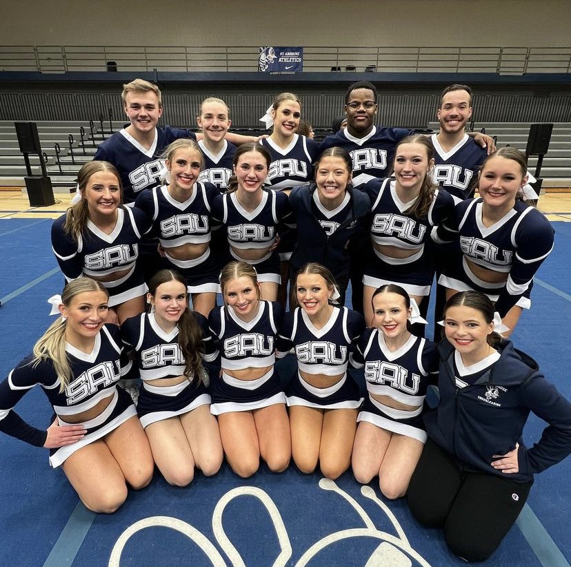 St. Ambrose University Cheerleading tweet media