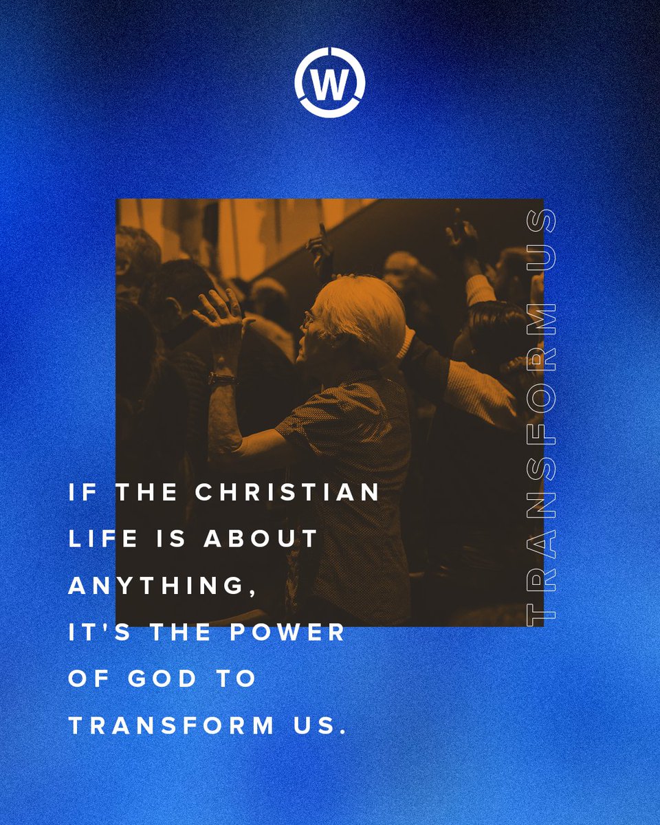 We serve a God who transforms. There is nothing in our lives that His power cannot change. Take some time to reflect on the ways He has changed your life. 

#TogetherWeAre #WestgateChapel #TransformingPower #Salvation #SermonQuotes