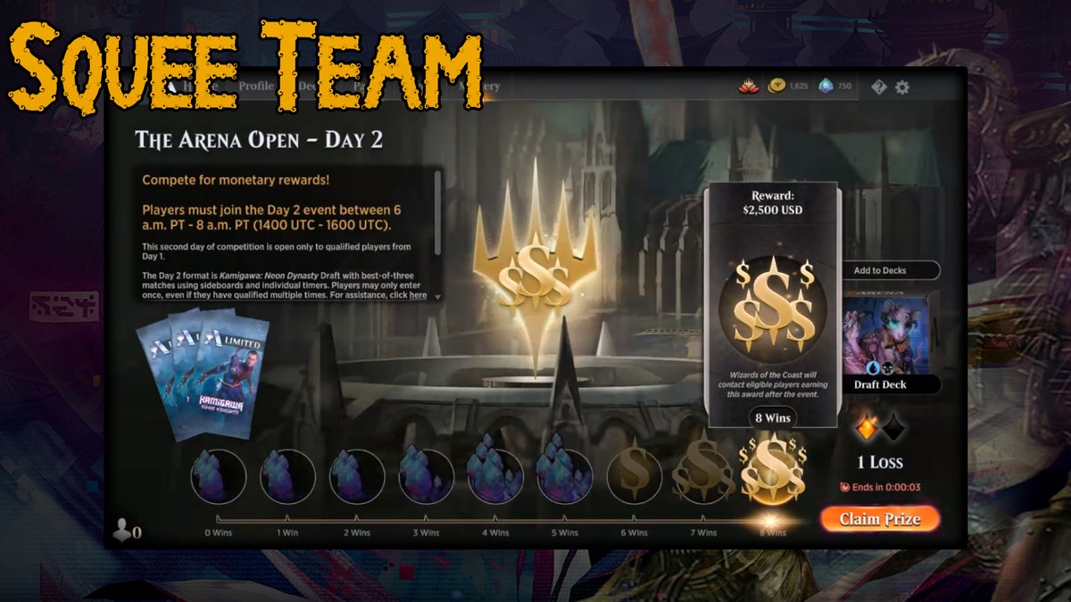 SqueeTeam's tweet photo. FEBRUARY ARENA OPEN – KAMIGAWA: NEON DYNASTY LIMITED 7-1

@felipe_landim 
Castor
Mr.Odara

@mtgazone 
@Wizards_MagicBR 
@UntappedGG https://t.co/m8HDrxSacx