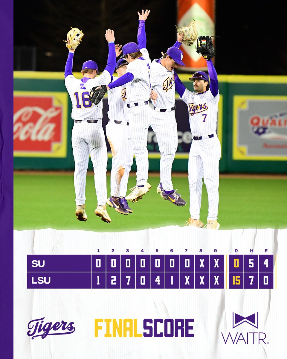 LSU Baseball on Twitter: "Ok, put this one in the win column  https://t.co/r081pRvFgt" / Twitter