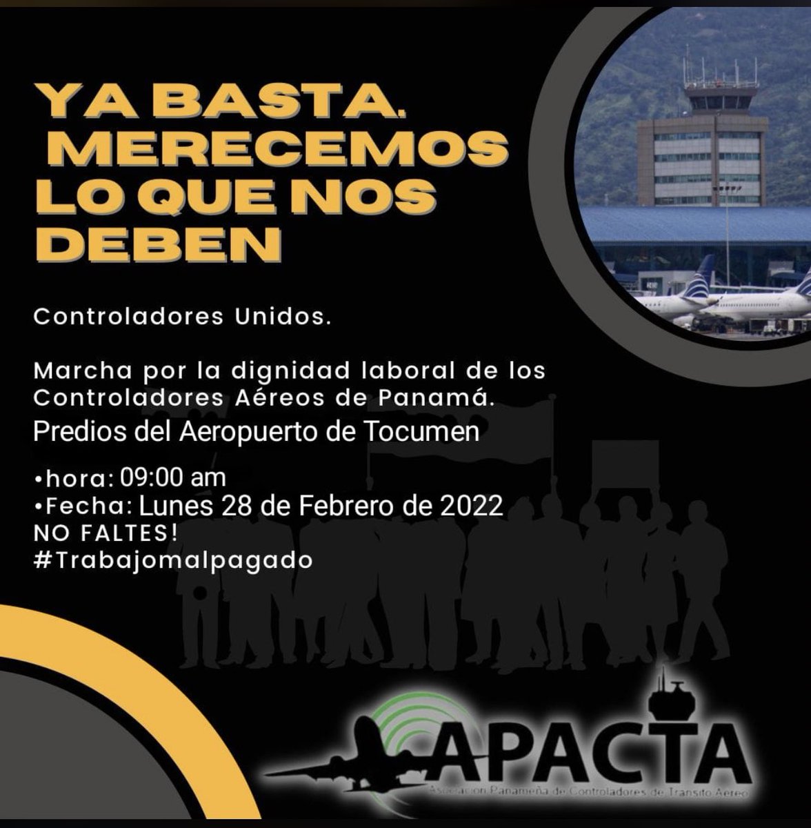 ApactaPanama's tweet photo. Seguimos en la lucha!! https://t.co/s3vTggNUa5