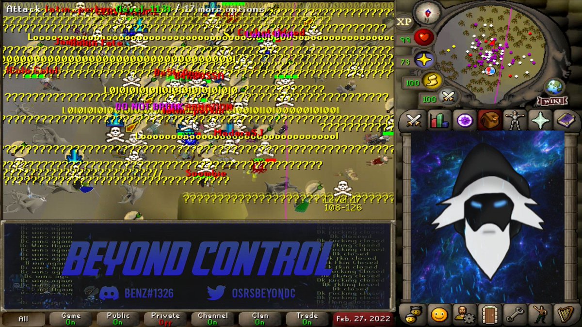 BeyondControlRS's tweet photo. While SV2 were getting cleared on their meds by pures, VR did absolutely nothing but stand in singles. This forced SV2 to log in on their mains - another pointless mass! 😂 https://t.co/XnYj4S4jMs