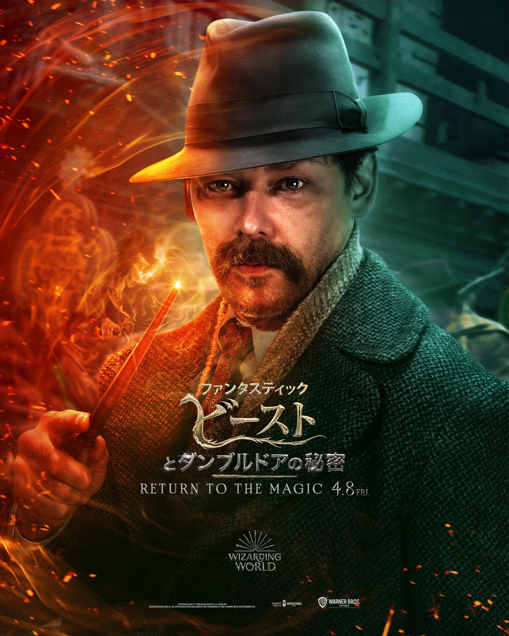 魔法ワールド公式 リチャード コイル アバーフォース ダンブルドア役 ドラマ 映画 舞台 と幅広く活動 名門 ブリストル オールド ヴィック演劇学校出身 マッツ ミケルセンが出演した プッシャー そのリメイク版の主演