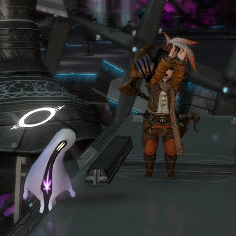 Midgettes's tweet image. YAY!  Ultima Thune Fates are done and I got the incredibly cool minion :) #FFXIV