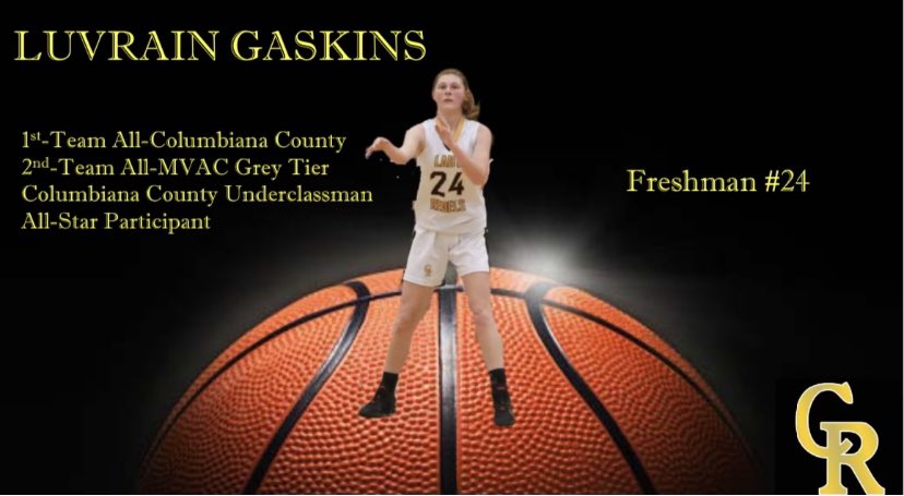 Congratulations to <a href="/LuvrainGaskins/">Luvrain Gaskins</a> on her postseason honors!