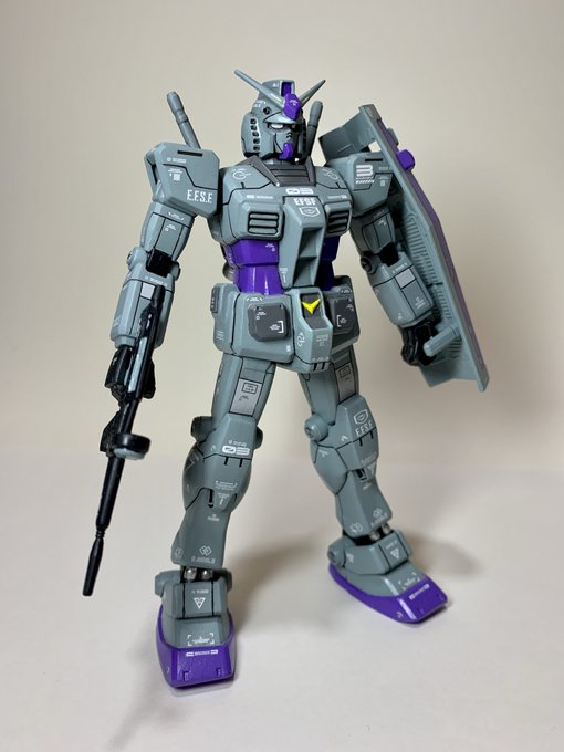 FG微改修のG3とCAです。どちらも足首の可動範囲を広げました。
#あなたの78ガンダム見せて下さい 