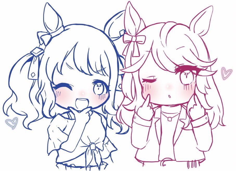 #今月描いた絵を晒そう
再掲あり 