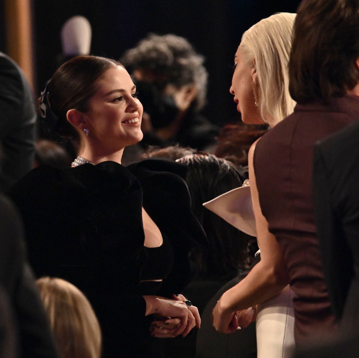 Selena Gomez Source on X: "Selena Gomez and Lady Gaga #SAGAwards https://t.co/NjxobVdTr5" / X