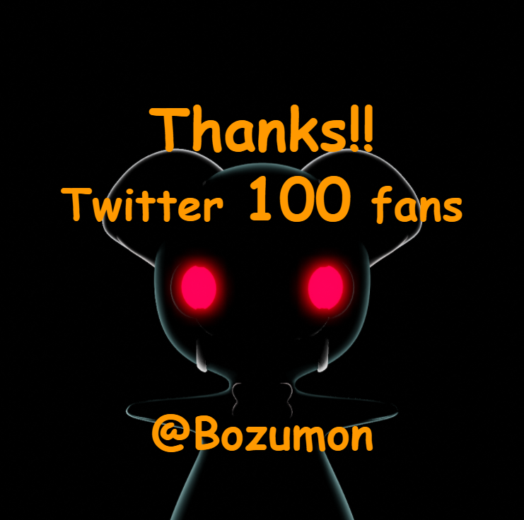 Bozumon's tweet photo. We have reached 100 followers on Twitter.🎉
Thanks #BozumonFam!

We have opened an account to send out information about #whitelists.
Please don't forget to follow @BozumonWL!🚀 https://t.co/BnAV3WPKzx