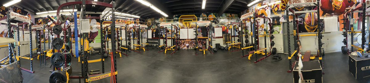 SWAT_805's tweet image. We understood the assignment. This weight room and locker room sets us apart from all the rest. WE are piONEErs. @coachjb21 @AurandBlueprint @svhspioneers @simi_football #topshelf