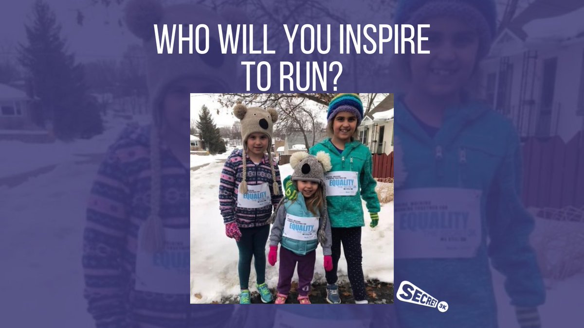 Who will you inspire to run? Who will you invite to join you as we run, walk and work together for equality during the week of International Women’s Day? 

Register today secret3k.com

#secret3k #internationalwomensday #iwd2022 #womenrunning #womenempowermentmartin