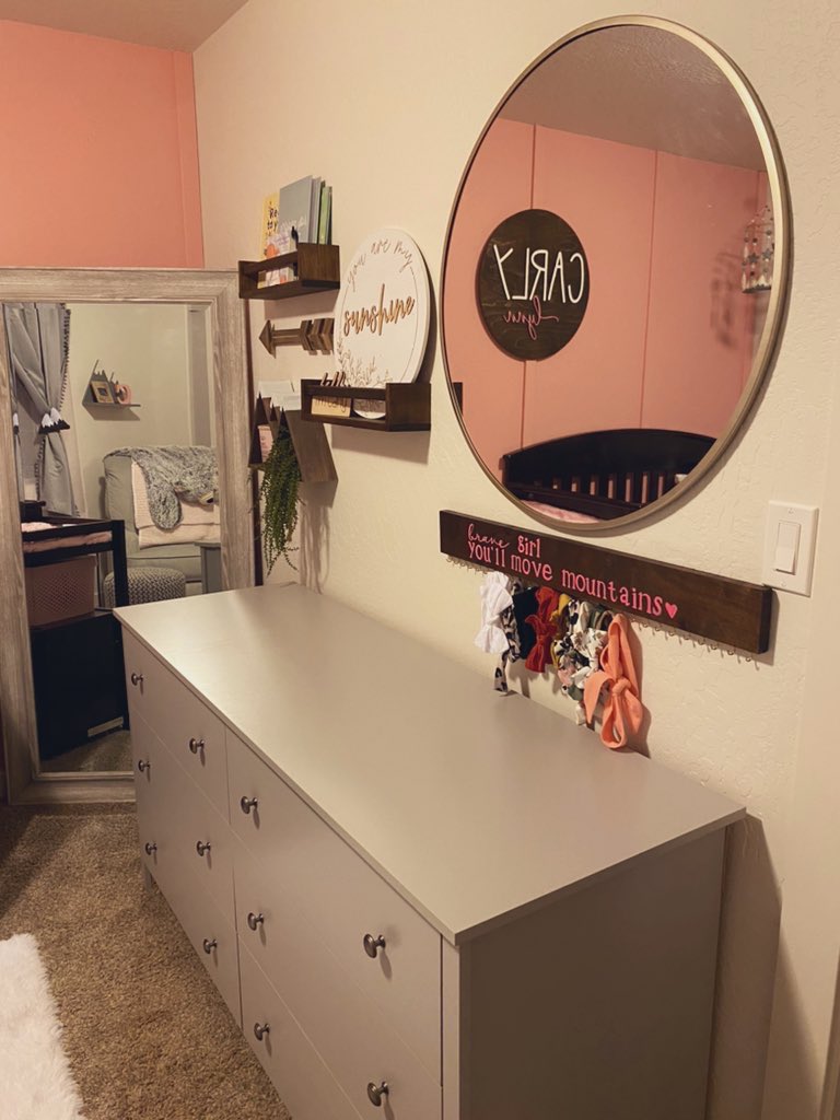 MeganVerbout10's tweet photo. If you need me I’ll be in baby girl’s room until she gets here 💗 https://t.co/0vZ0LLcvHD