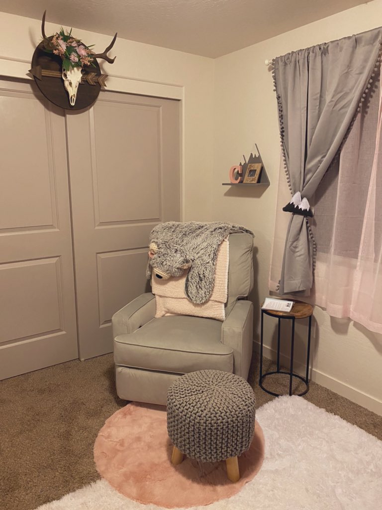 MeganVerbout10's tweet photo. If you need me I’ll be in baby girl’s room until she gets here 💗 https://t.co/0vZ0LLcvHD