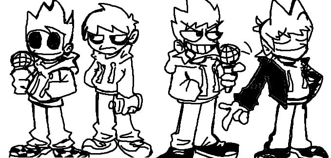 black on X: online vs but tomsworld #eddsworld #eddsworldfanart