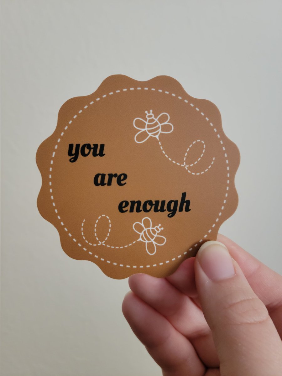 I've been away for a bit for mental health reasons

this sticker is the reminder I needed 🤎

currently available in my Ko-fi shop now ☕️

#MentalHealthMatters #MentalHealthAwareness #youareenough 

ko-fi.com/s/abf7fc6bd9