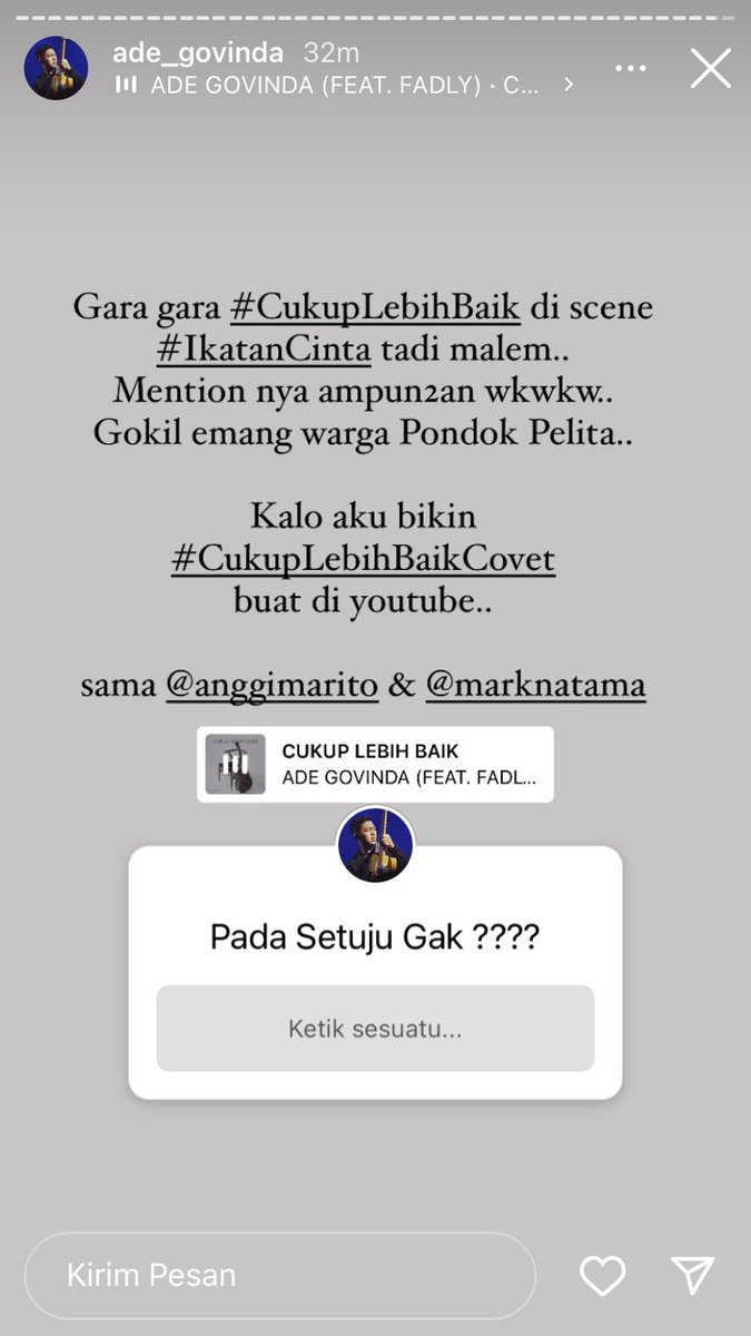 its_Rasidah's tweet photo. Setuju bestie? 

@ade_govinda https://t.co/nw4XG9Gwia