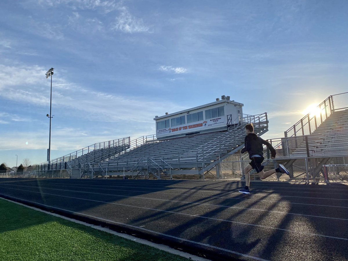 fisherbliven's tweet image. So fun watching Collin doing what he loves today. He wanted to get some time in before track starts this week.  @CollinBliven812  #hurdles #springtrack #dowhatyoulove #CollinBliven