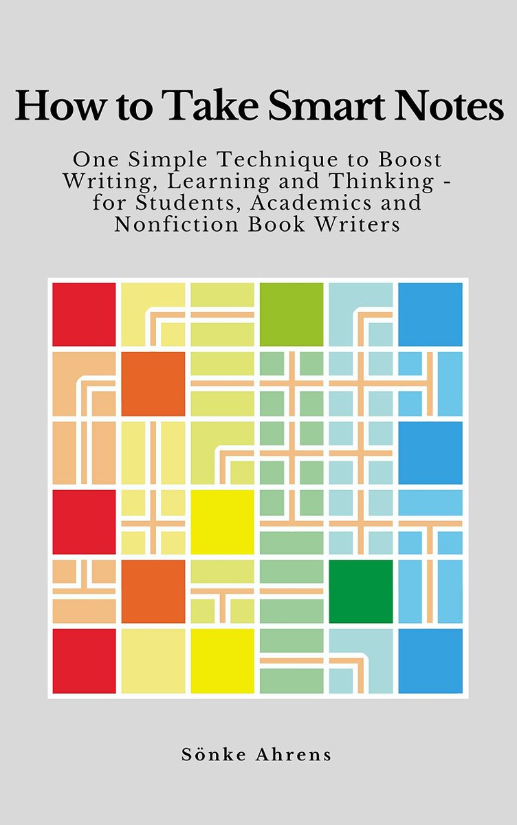 gbczbl's tweet image. I believe flip box notes taking method is the future of fragmented online learning.
Check out How to Take Smart Notes by @soenke_ahrens
#MARK1051 #Knowyoursocial #howtotakesmartnotes