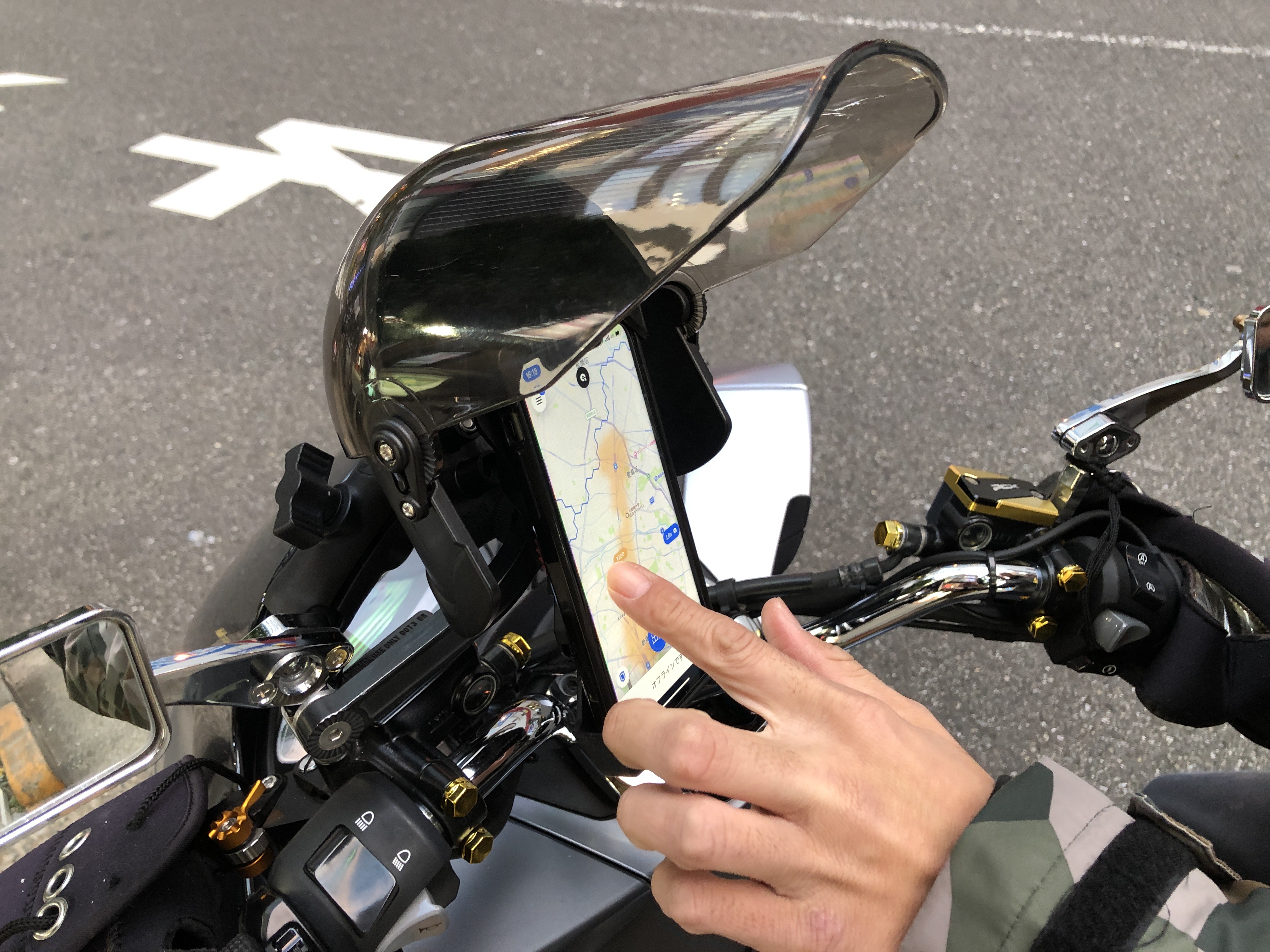 delivery-stock🏍配達をもっと楽しく！スマホサンシェード・保温バッグ 