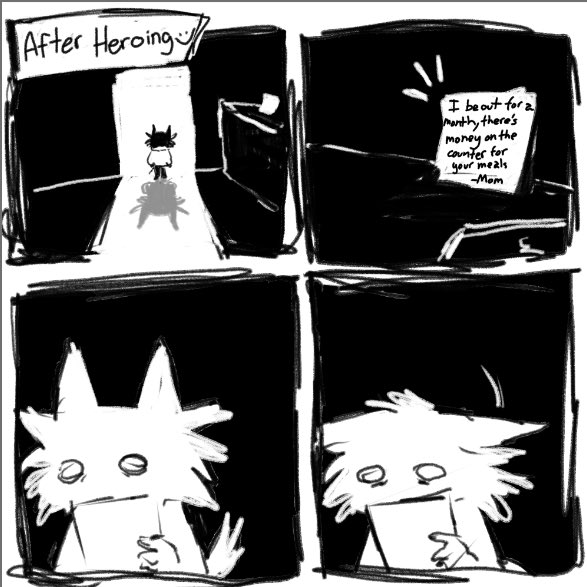 furrymothlamp's tweet photo. It’s lonely being a hero 

[#jrwi #ssrp #pdrp] https://t.co/qSOvkLZMfC