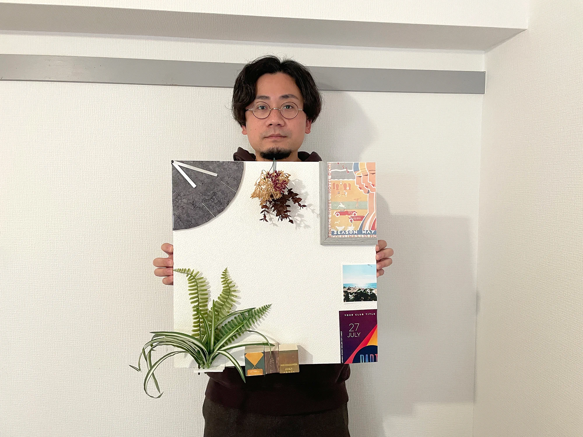 どんなに汚い部屋でも？オシャレな部屋の写真が撮れる「虚構映えパネル」www